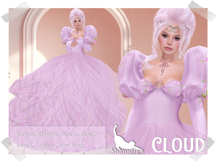 ~*~Sharodie's Design~*~Cloud Gown  - add me