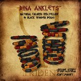 Bina Anklets [Red]