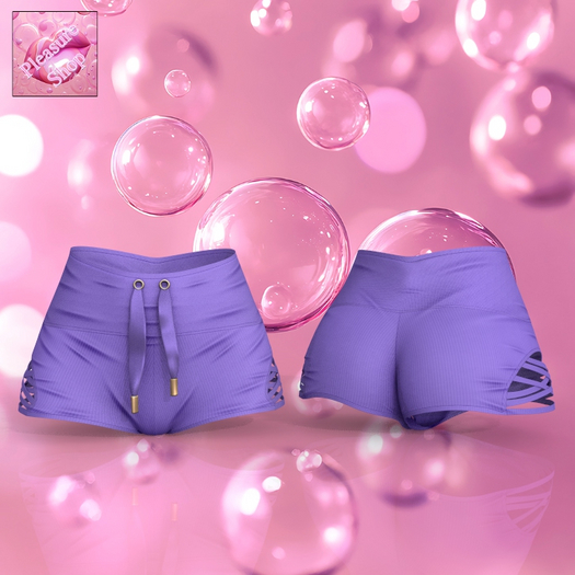 Purple Shape REBORN SHORTS