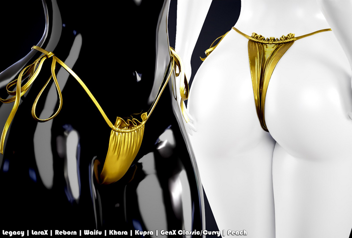 Zima Pantie Gold