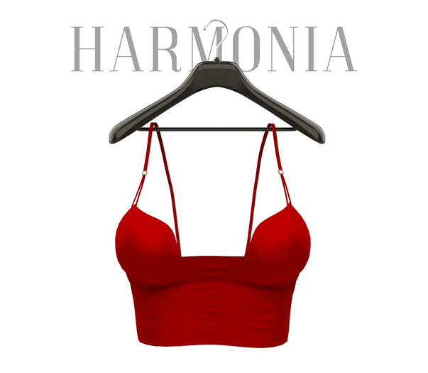 Red Karla Top Perky