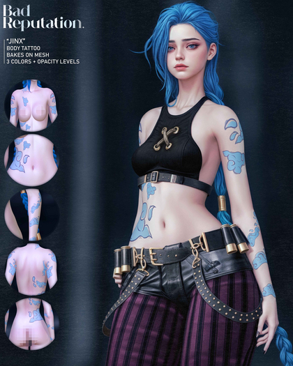 Bad reputation - Jinx Tattoo