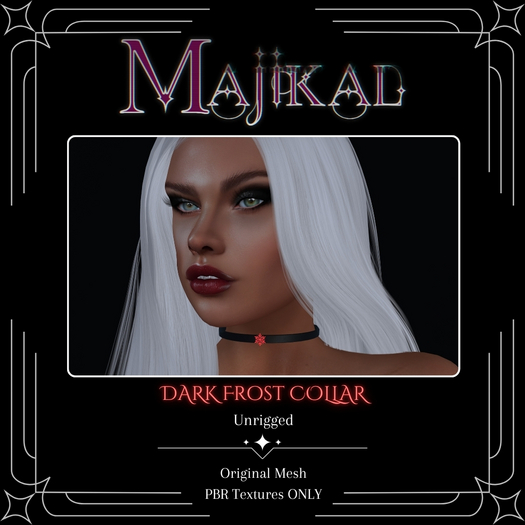 :MAJIKAL: Dark Frost Collar