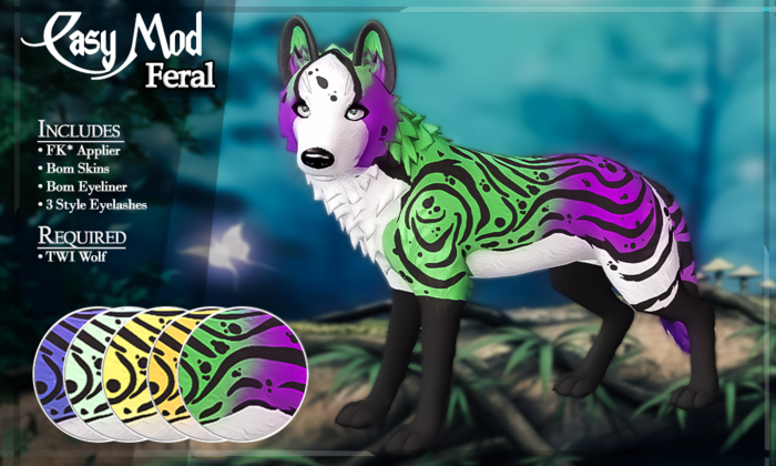FK* Casy ☾☾Fatpack v2☽☽ ☾☾Feral☽☽ ☾☾TWI Wolf☽☽