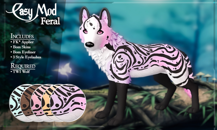 FK* Casy ☾☾Fatpack v1☽☽ ☾☾Feral☽☽ ☾☾TWI Wolf☽☽