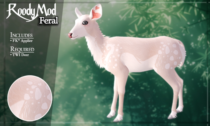 FK* Roody ☾☾1☽☽ ☾☾Feral☽☽ ☾☾TWI Deer☽☽