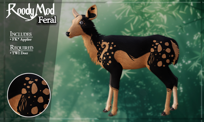 FK* Roody ☾☾2☽☽ ☾☾Feral☽☽ ☾☾TWI Deer☽☽