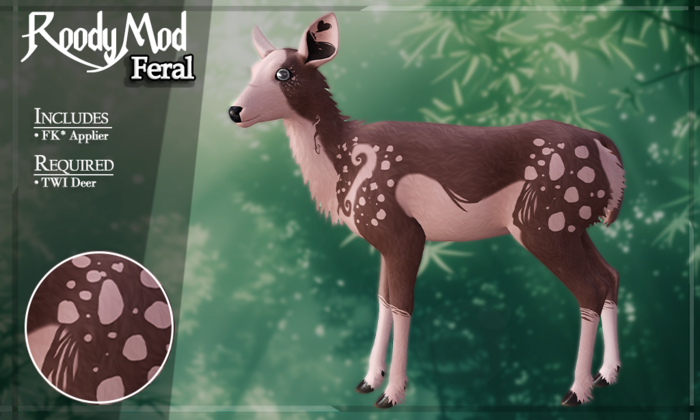 FK* Roody ☾☾3☽☽ ☾☾Feral☽☽ ☾☾TWI Deer☽☽