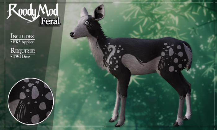 FK* Roody ☾☾8☽☽ ☾☾Feral☽☽ ☾☾TWI Deer☽☽