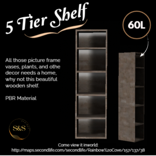 5 Tier Shelf