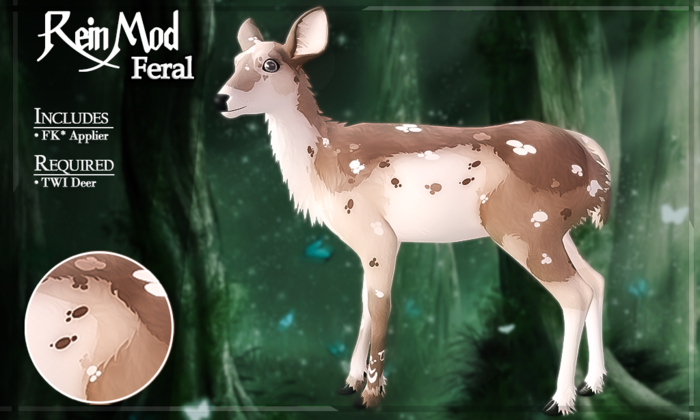 FK* Rein ☾☾1☽☽ ☾☾Feral☽☽ ☾☾TWI Deer☽☽