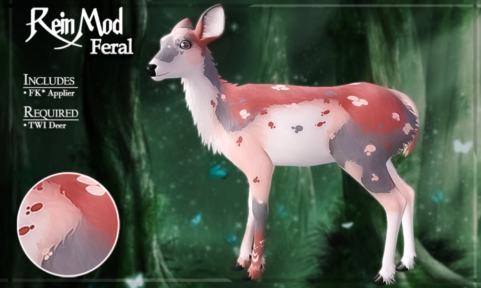 FK* Rein ☾☾2☽☽ ☾☾Feral☽☽ ☾☾TWI Deer☽☽