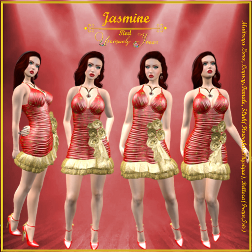 UY -  Jazmine RED  GIFT BOX