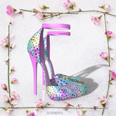 Pink Soiree Heels Maitreya