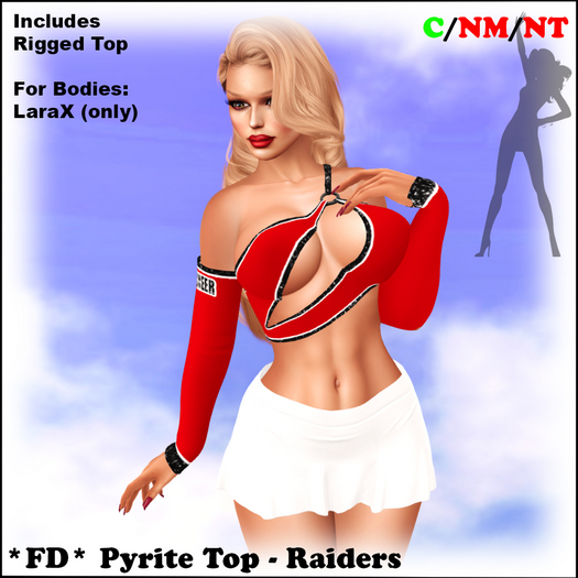 *FD* Pyrite Top [Boxed] Raiders
