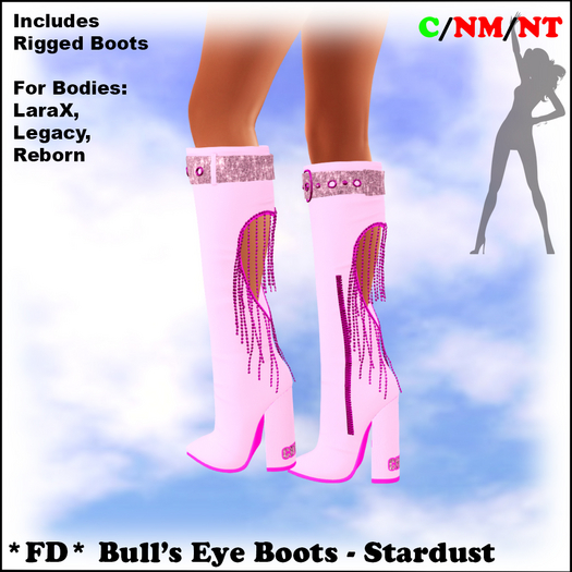 *FD* Bull's Eye Boots [Boxed] Stardust