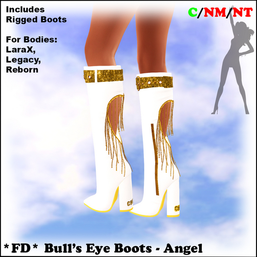 *FD* Bull's Eye Boots [Boxed] Angel
