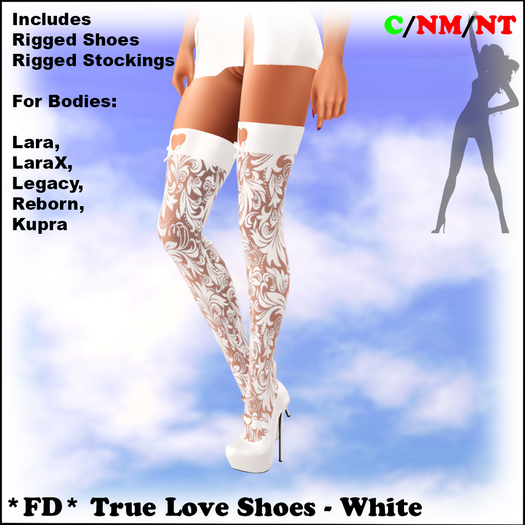 *FD* True Love Shoes [Boxed] White