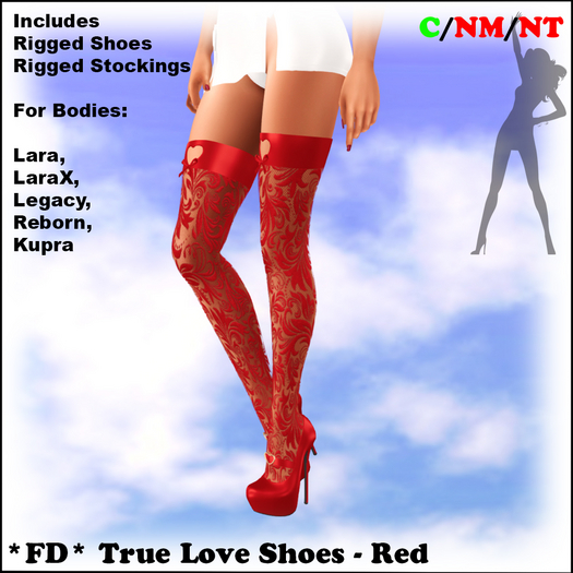 *FD* True Love Shoes [Boxed] Red
