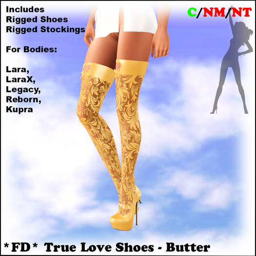 *FD* True Love Shoes [Boxed] Butter