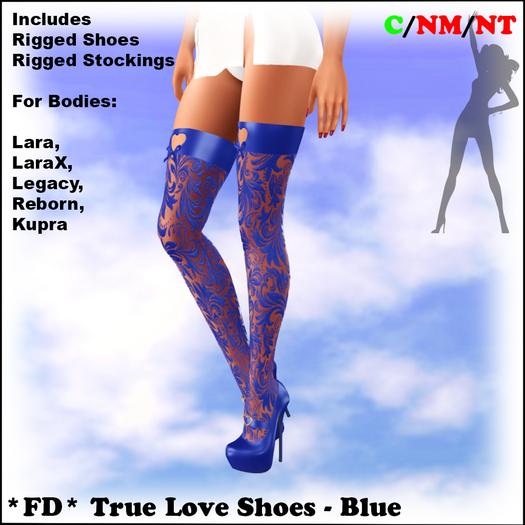 *FD* True Love Shoes [Boxed] Blue