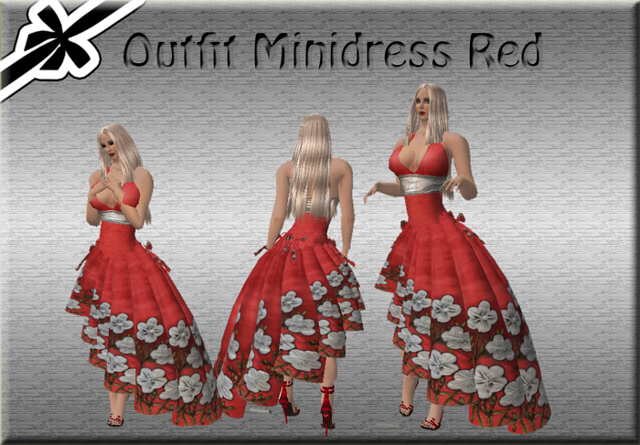 Outfit Minidress Red