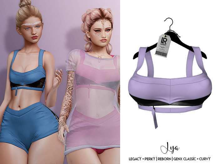 LEROY - Lya Top - Lilac