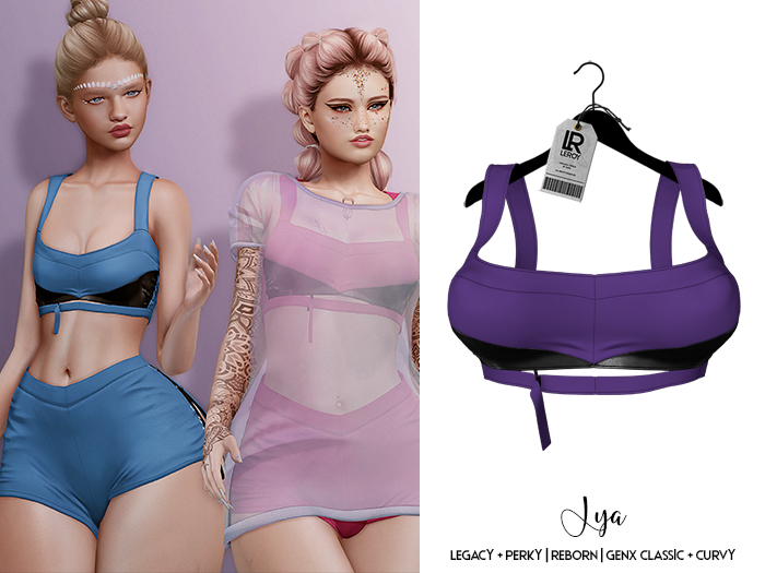 LEROY - Lya Top - Purple