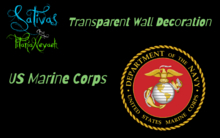 US Marine Corps Wall Decal