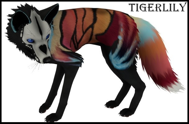 +{Dreamscape Roses}+ TWI Red Fox Applier (TigerLily)