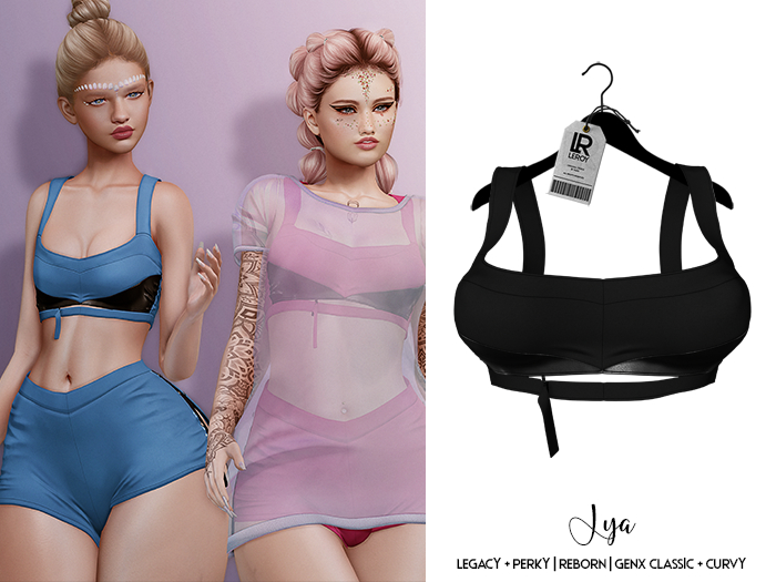 LEROY - Lya Top - Black