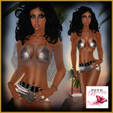 Cape Coral stone - Pink Butterfly