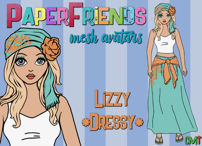 Lizzy *Dressy* - PaperFriends Avatar