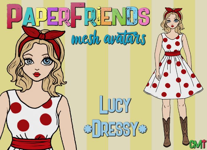 Lucy *Dressy* - PaperFriends Avatar