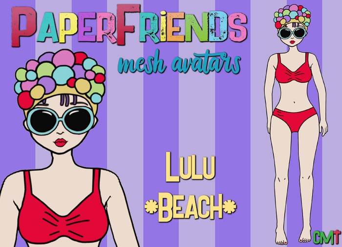 Lulu *Beach* - PaperFriends Avatar