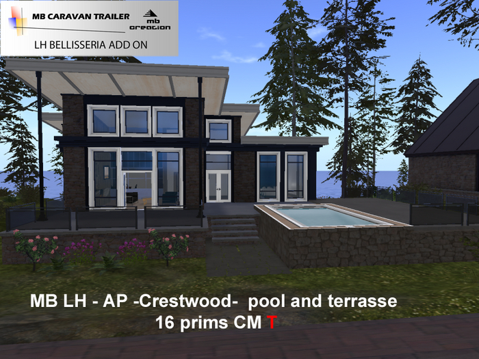 MB LH - AP -Crestwood-  pool and terrasse box