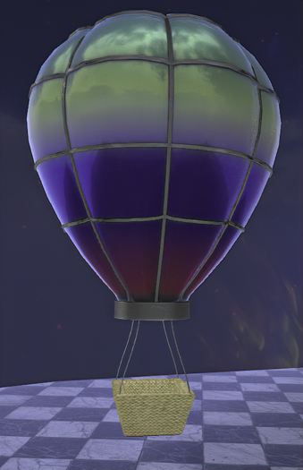 Hot Air Balloon (Keyframed)
