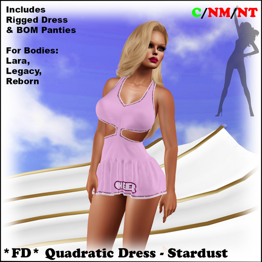 *FD* Quadratic Dress [Boxed] Stardust