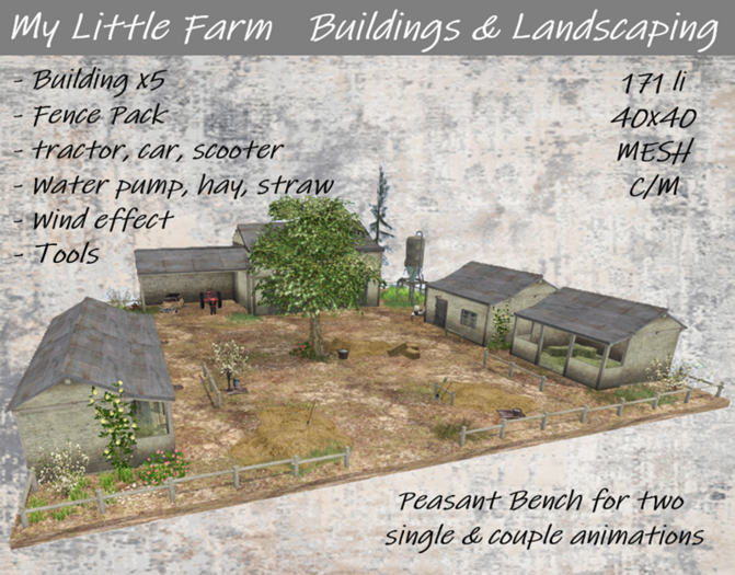 My Little Farm - Buildings & Landscaping 40x40