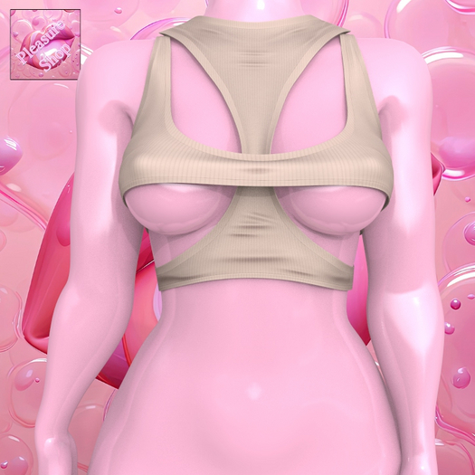 Beige Shape LARAX TOP