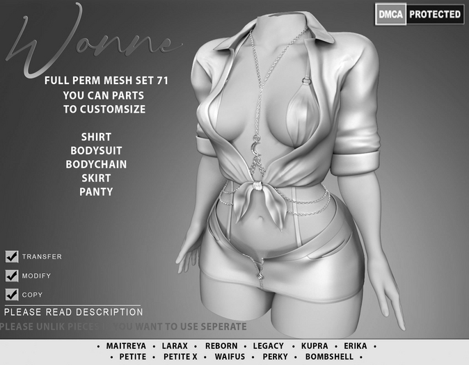 WONNE (71) DEMO Full Perm Mesh