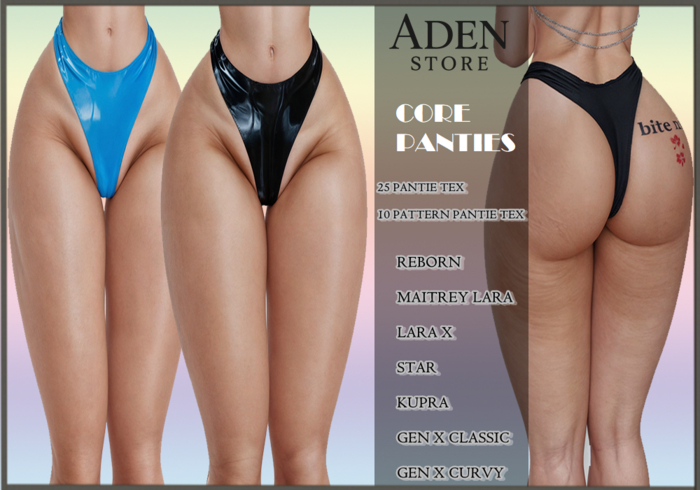 Aden Store Core Panties Fatpack