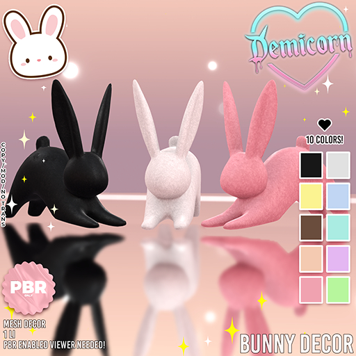 DEMICORN - BUNNY DECOR - FATPACK