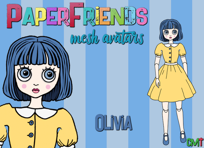 Olivia - PaperFriends Avatar
