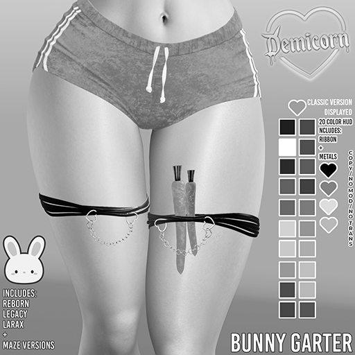 DEMICORN - BUNNY GARTER - DEMO