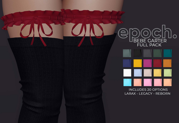 epoch - [pack] - bebe - garter - full pack