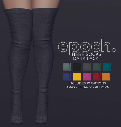 epoch - [pack] - bebe - socks - dark