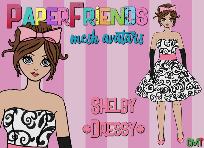 Shelby Dressy - PaperFriends Avatar