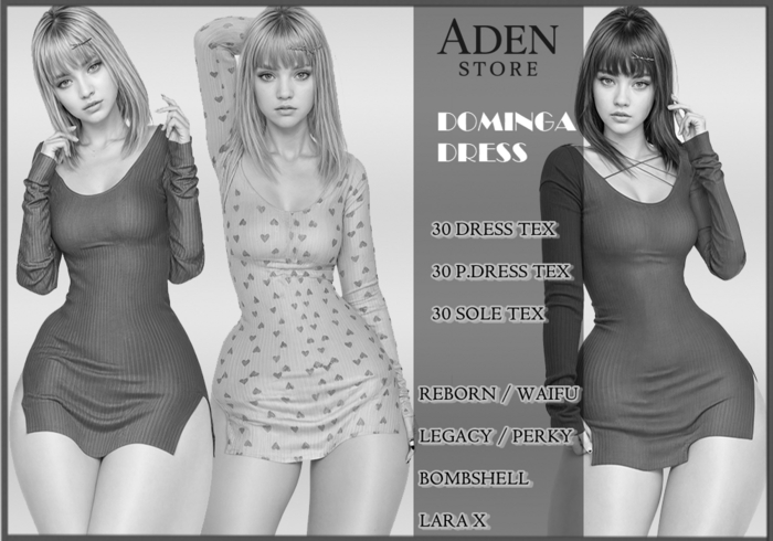 DEMO Aden Store Dominga Dress Fatpack