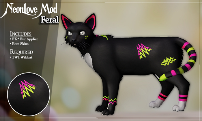 FK* Neonlove ☾☾1☽☽ ☾☾Feral☽☽ ☾☾TWI Wildcat☽☽